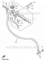 MAITRE CYLINDRE AVANT 3 pour Yamaha GTS1000 de 1998