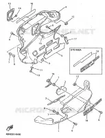 CARENAGES 3 pour Yamaha GTS1000 de 1998