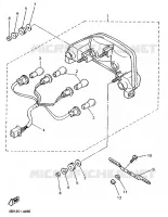FEU ARRIERE pour Yamaha GTS1000 de 1998