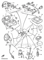 PARTIE ELECTRIQUE 1 pour Yamaha GTS1000 de 1998
