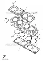 CYLINDRE pour Yamaha GTS1000A de 1998