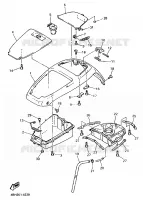 COUVERCLE pour Yamaha GTS1000A de 1998