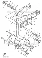 BRAS ARRIERE pour Yamaha GTS1000A de 1998