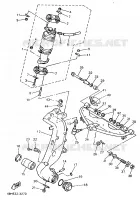 DIRECTION pour Yamaha GTS1000A de 1998