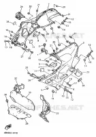 CARENAGES 2 pour Yamaha GTS1000A de 1998