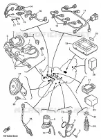 PARTIE ELECTRIQUE 1 pour Yamaha GTS1000A de 1998
