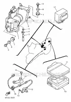 PARTIE ELECTRIQUE 3 pour Yamaha GTS1000A de 1998