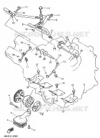 POMPE A HUILE pour Yamaha GTS1000A de 1998