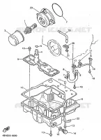 FILTRE A HUILE pour Yamaha GTS1000A de 1998