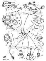 PARTIE ELECTRIQUE 1 pour Yamaha GTS1000A de 1998
