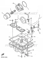 FILTRE A HUILE pour Yamaha GTS1000A de 1998