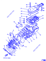 ADMISSION pour Yamaha RD350LC de 1992