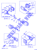 CLIGNOTANT pour Yamaha SR125 de 1989