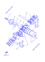 BARILLET DE SELECTION / FOURCHETTES pour Yamaha SR125 de 1998