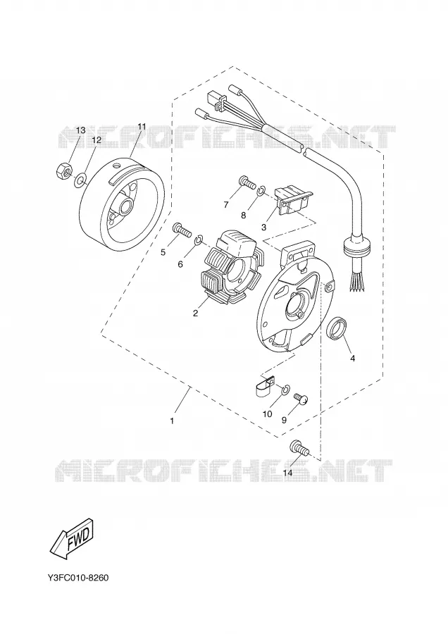 ALLUMAGE Yamaha SCOOTER 50 2001 BOOSTER  CW50L