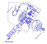 ALLUMAGE pour Yamaha TDR125 de 1991