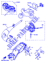 PIÈCES OPTIONNELLES   PARTIE CYCLE pour Yamaha TDR125 de 1995
