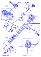 PIÈCES OPTIONNELLES   PARTIE CYCLE   AUTRICHE pour Yamaha TDR125 de 1996