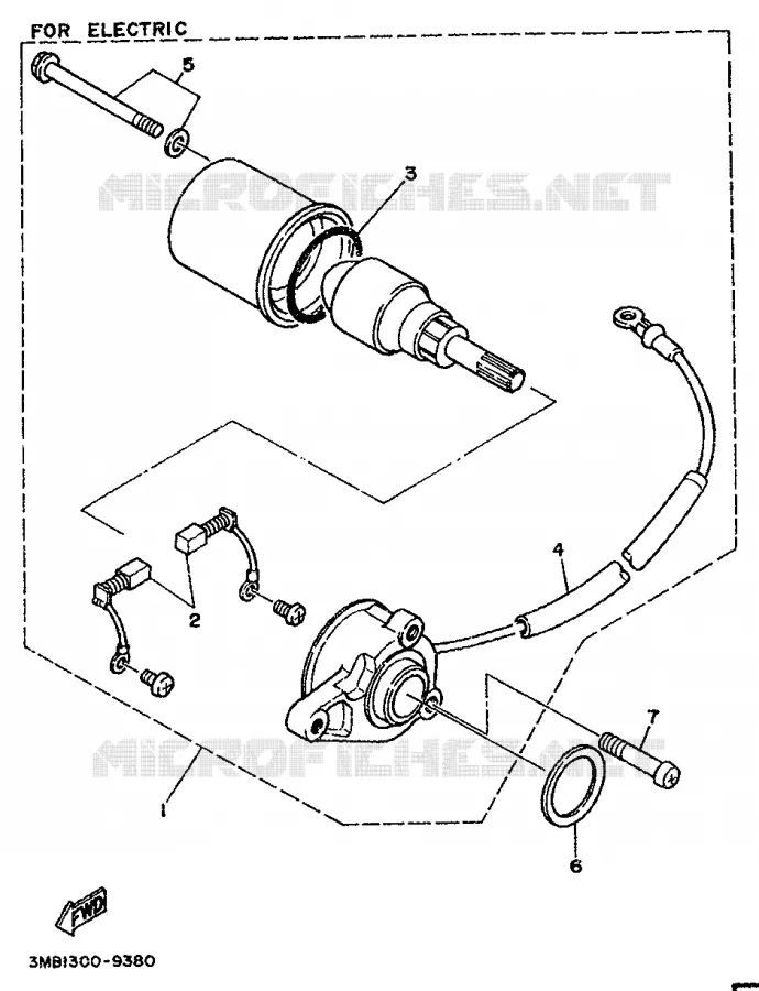 ECHAPPEMENT Yamaha MOTO 125 1996 TDR  TDR125