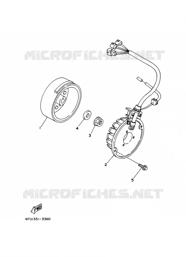 ALLUMAGE Yamaha MOTO 125 2000 TDR  TDR125