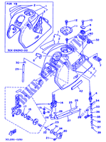 RESERVOIR A ESSENCE pour Yamaha TDR250 de 1990