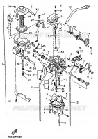 CARBURATEUR pour Yamaha TT600E de 1997
