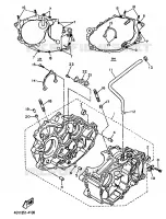CARTER MOTEUR pour Yamaha TT600E de 1997