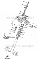 DIRECTION pour Yamaha TT600E de 1997