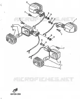 CLIGNOTANT pour Yamaha TT600E de 1997