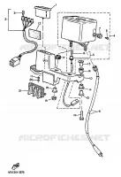 COMPTEUR  pour Yamaha TT600E de 1997