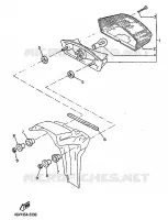 FEU ARRIERE pour Yamaha TT600E de 1997