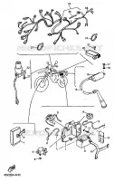 PARTIE ELECTRIQUE 1 pour Yamaha TT600E de 1997