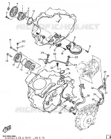 POMPE A HUILE pour Yamaha TT600R de 1997