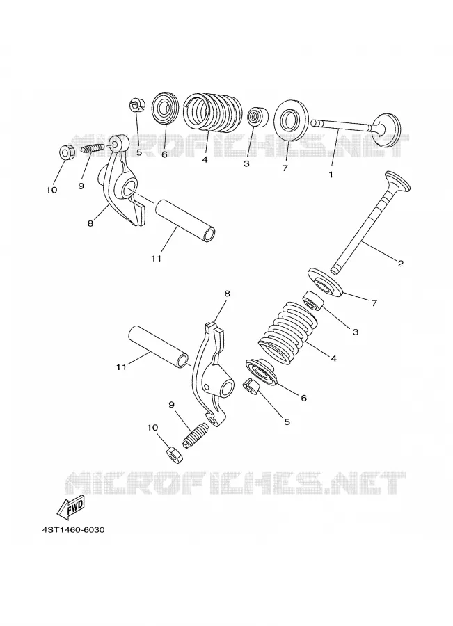 SOUPAPE Yamaha MOTO 110 2009 TTRE  TT-R110EY