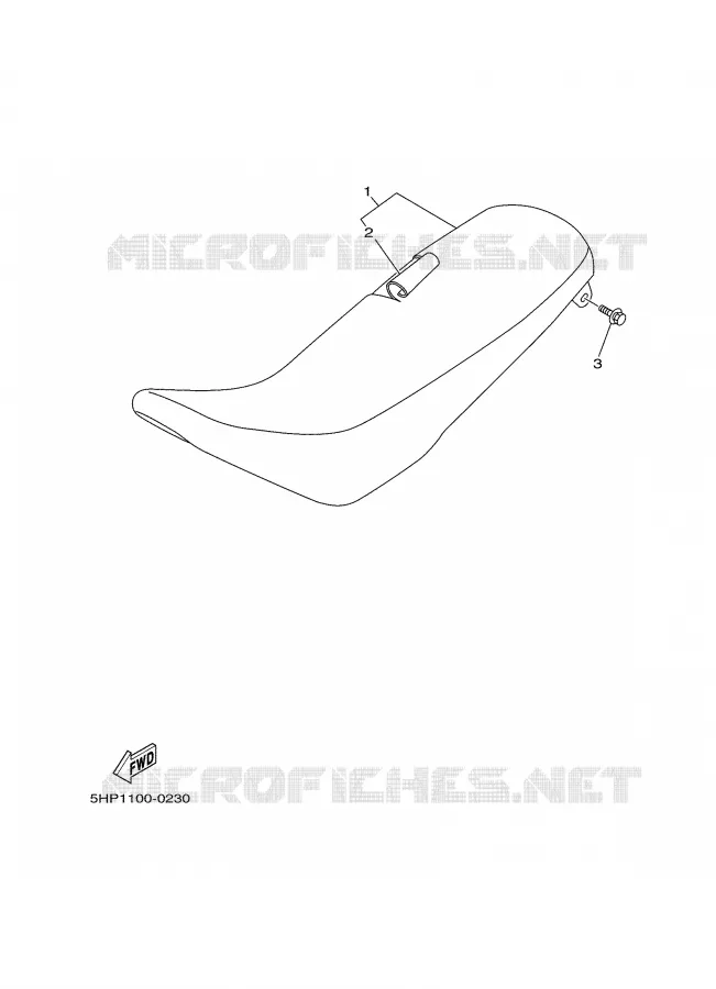 SELLE Yamaha MOTO 125 2005 TTRE  TTR125ET