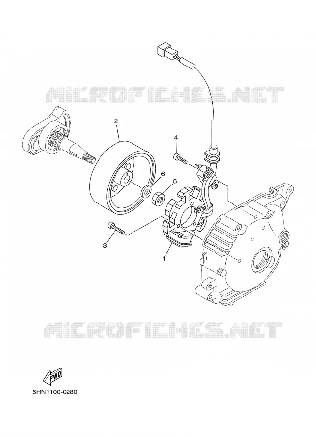 ALLUMAGE Yamaha MOTO 90 2000 TTR  TTR90