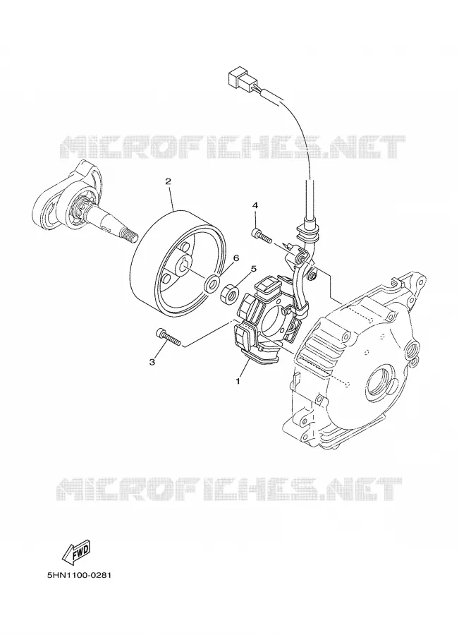 ALLUMAGE Yamaha MOTO 90 2006 TTR  TTR90
