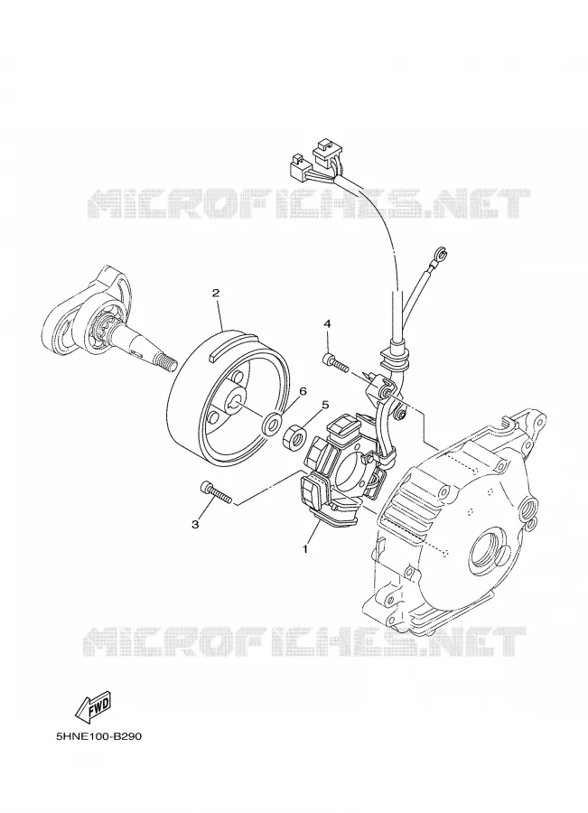 ALLUMAGE Yamaha MOTO 90 2006 TTRE  TTR90EV