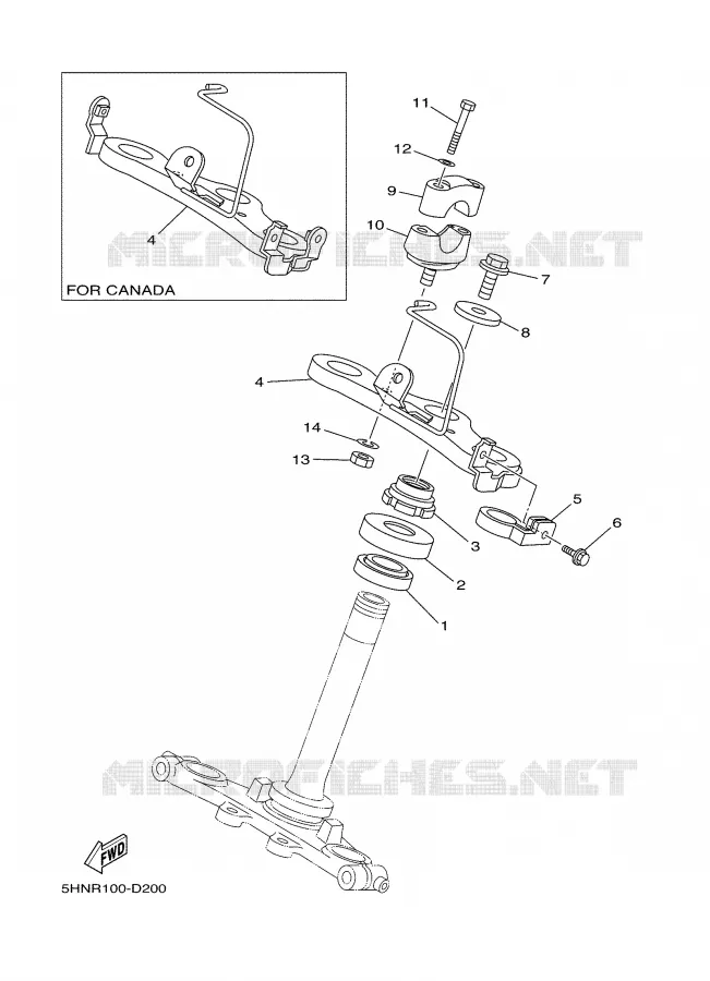DIRECTION Yamaha MOTO 90 2007 TTR  TTR90W
