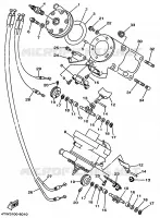 CULASSE pour Yamaha TZ250 de 1998
