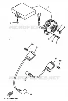 ALLUMAGE pour Yamaha TZ250 de 1998
