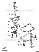 POMPE A HUILE pour Yamaha TZ250S de 1986