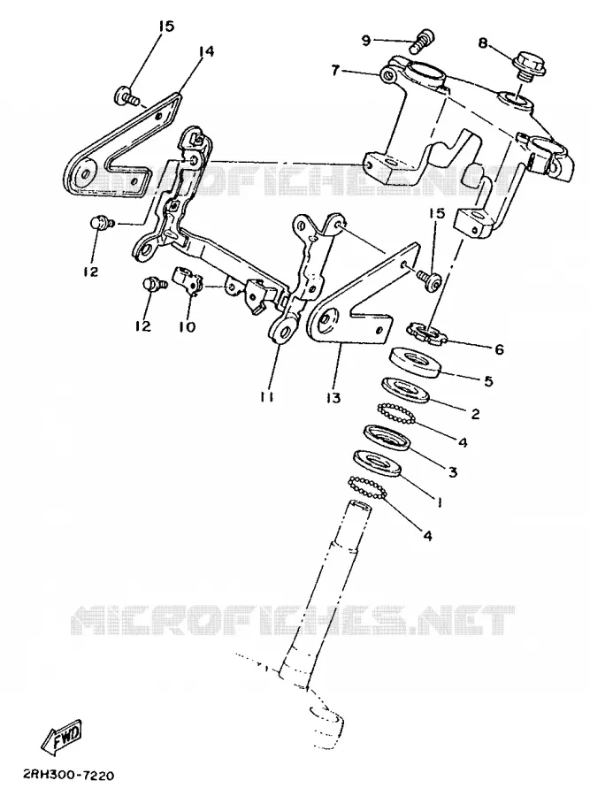 DIRECTION Yamaha MOTO 125 1992 TZR  TZR125