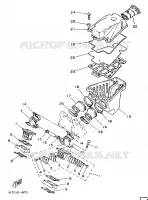 ADMISSION pour Yamaha TZR250 de 1989