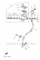 MAITRE CYLINDRE AVANT pour Yamaha TZR250 de 1989