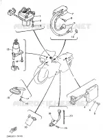 PARTIE ELECTRIQUE 2 pour Yamaha TZR250 de 1989