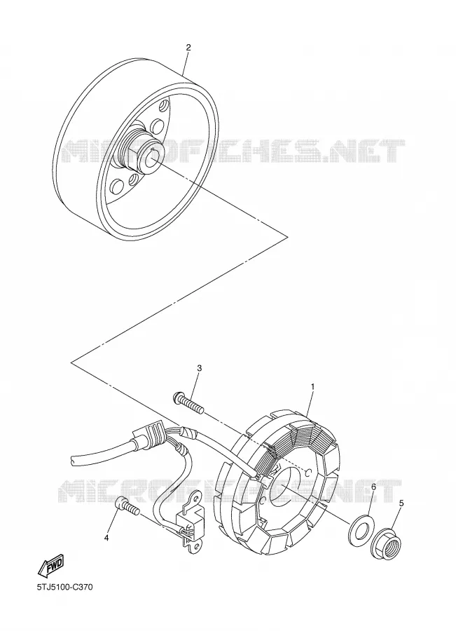 ALLUMAGE Yamaha MOTO 450 2005 WRF  WR450F