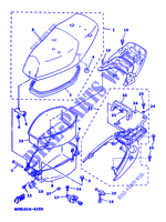 SELLE / PORTE BAGAGES pour Yamaha XC125 de 1999