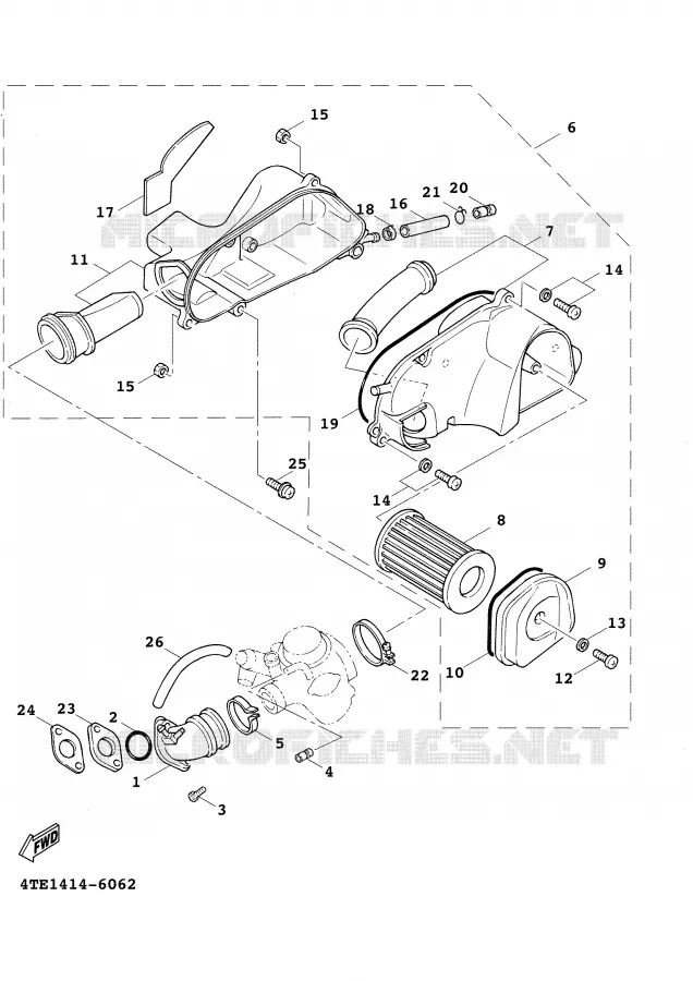 ADMISSION Yamaha SCOOTER 125 2000 CYGNUS  XC125FC
