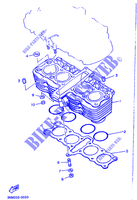 CYLINDRE pour Yamaha XJ600 de 1990